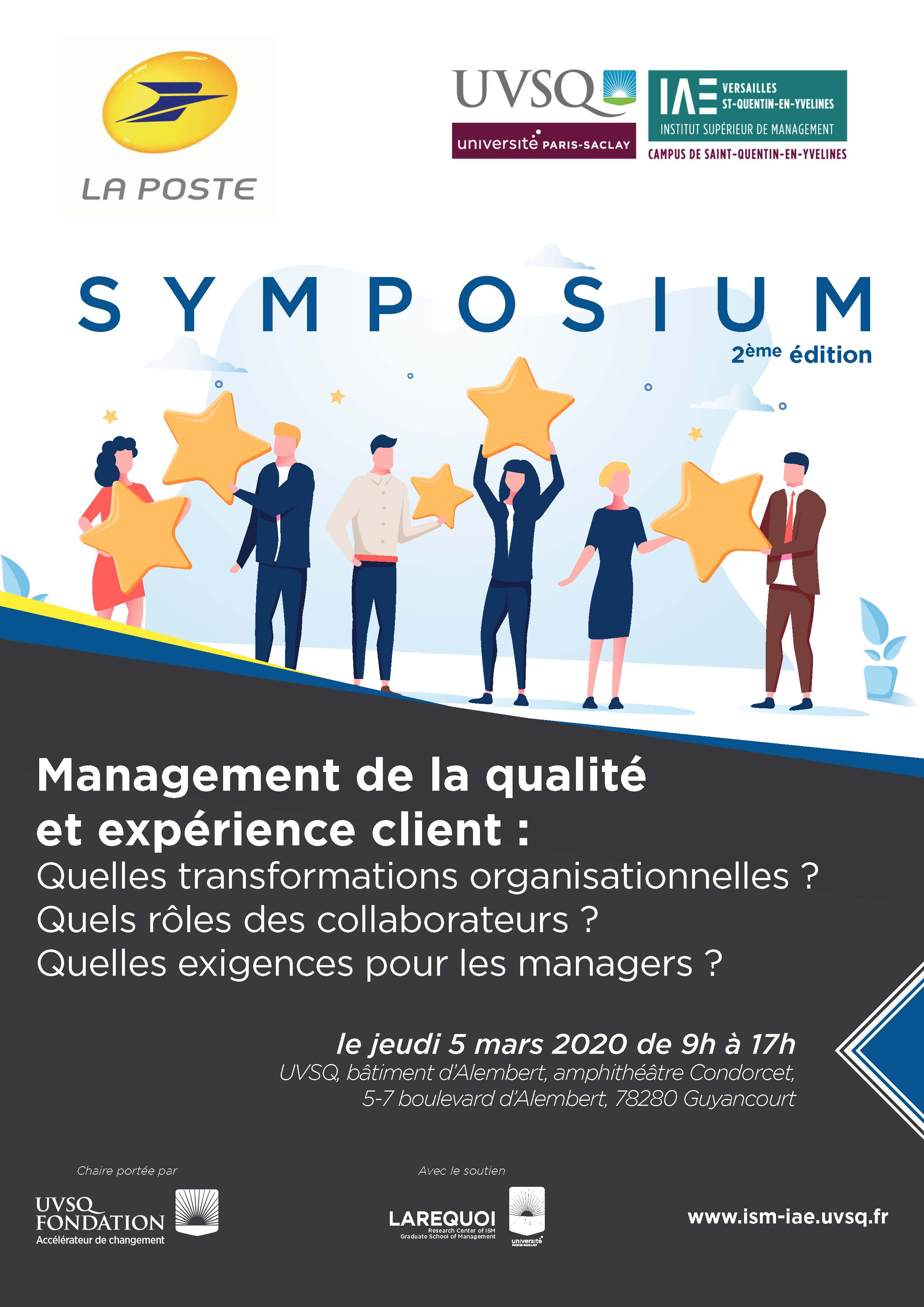 poster symposium La Poste 2020