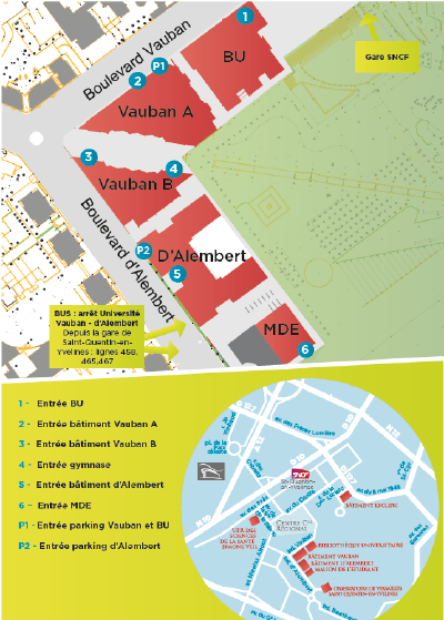 plan campus uvsq